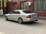 Mercedes-Benz S 500 2001 годаүшін5 000 000 тг. в Алматы – фото 4