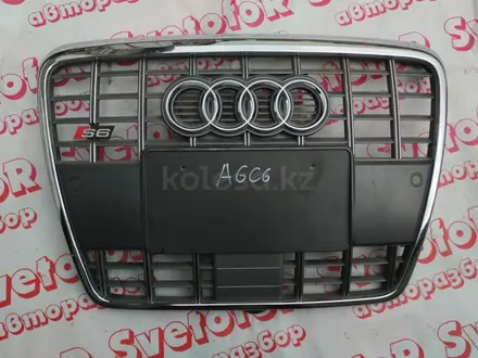 Бампер передний на Audi A6 C6 Ауди А6 Ц6 2004-2008гг., решётка решетка есть за 100 000 тг. в Алматы – фото 13