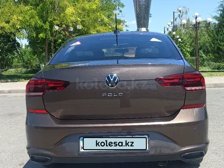 Volkswagen Polo 2021 года за 7 100 000 тг. в Шымкент – фото 9