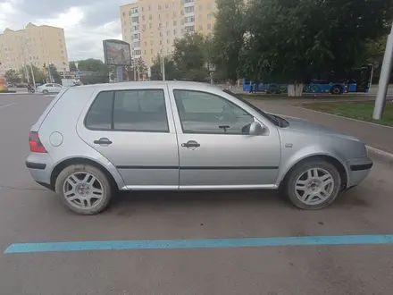 Volkswagen Golf 2001 года за 2 350 000 тг. в Астана – фото 5