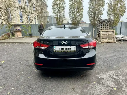 Hyundai Elantra 2014 года за 5 800 000 тг. в Актобе – фото 4