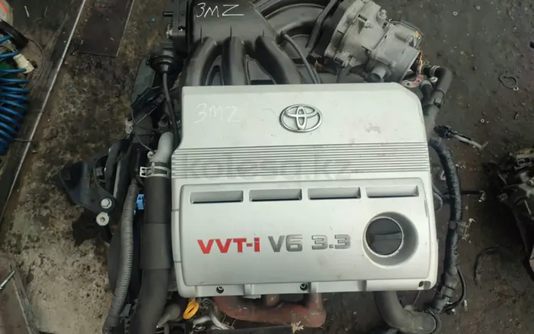 Двигатель на тойоту 3MZ 3, 3 за 100 000 тг. в Алматы