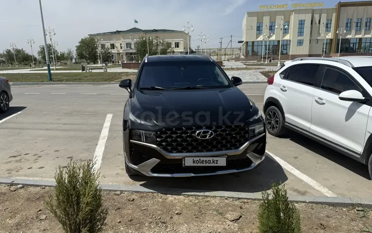 Hyundai Santa Fe 2021 года за 14 000 000 тг. в Шиели