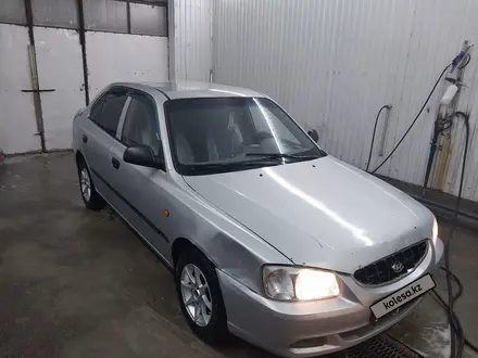 Hyundai Accent 2004 года за 1 300 000 тг. в Саксаульский – фото 5