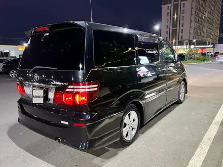 Toyota Alphard 2005 года за 7 500 000 тг. в Шымкент – фото 4