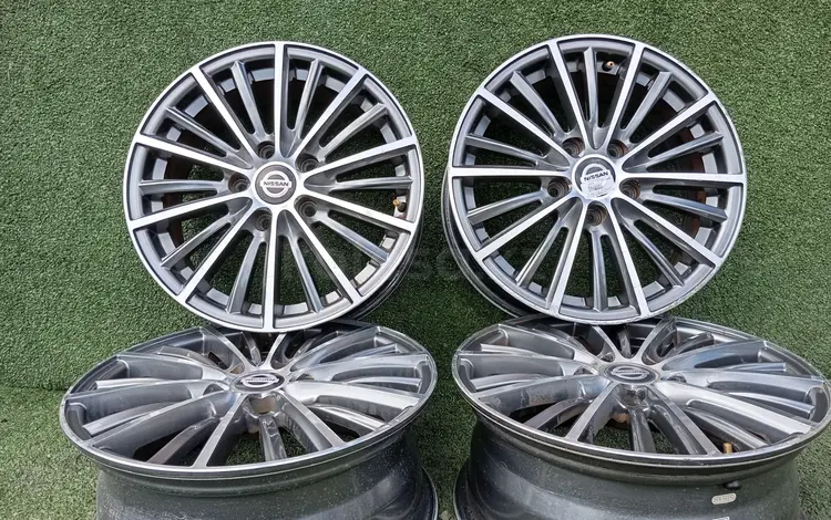 AUTO KRAFT Диски титановые на Ниссан R16 ET45 6J (5x114.3) за 120 000 тг. в Астана