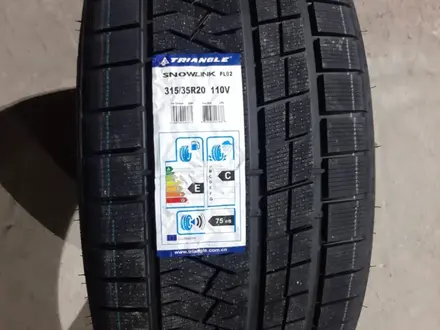 Шины! Перед 275/40R20 PL02 зад 315/35R20 Triangle PL02 зимние за 200 000 тг. в Алматы