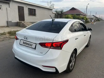 Hyundai Accent 2019 года за 8 000 000 тг. в Тараз – фото 4