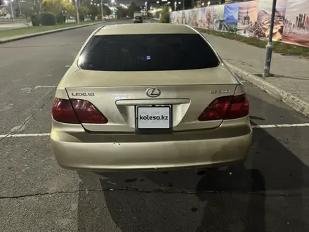 Lexus ES 300 2003 года за 5 000 000 тг. в Астана – фото 3