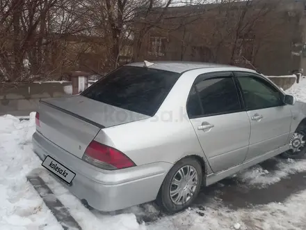 Mitsubishi Lancer 2002 года за 500 000 тг. в Караганда – фото 3