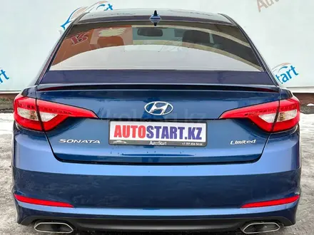 Hyundai Sonata 2016 года за 8 990 000 тг. в Алматы – фото 6