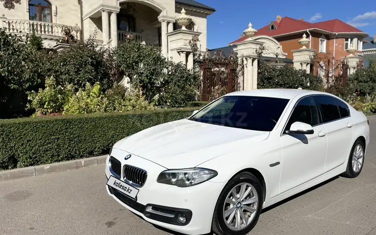 BMW 520 2014 годаүшін11 500 000 тг. в Алматы