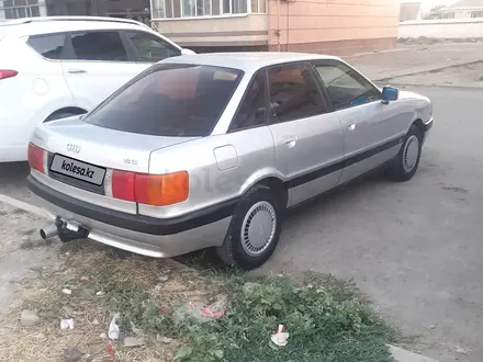 Audi 80 1990 года за 1 200 000 тг. в Тараз – фото 6