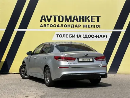 Kia Optima 2019 года за 9 300 000 тг. в Тараз – фото 5