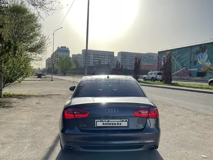 Audi A6 2014 года за 7 000 000 тг. в Алматы – фото 3