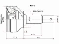 Шрус наружныйfor10 800 тг. в Астана