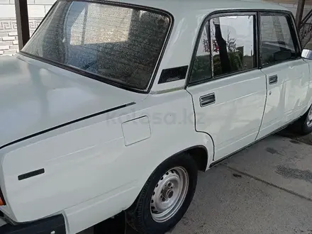 ВАЗ (Lada) 2107 2001 года за 1 000 000 тг. в Туркестан – фото 5