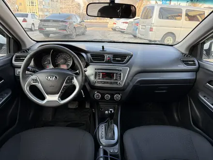 Kia Rio 2015 года за 5 400 000 тг. в Алматы – фото 7