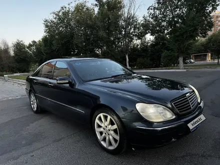 Mercedes-Benz S 320 2001 года за 6 500 000 тг. в Тараз – фото 5