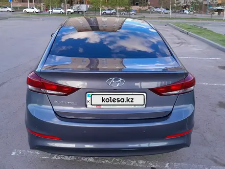 Hyundai Elantra 2018 года за 8 350 000 тг. в Астана – фото 4