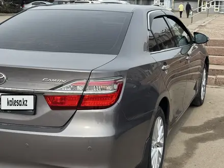 Toyota Camry 2015 года за 10 400 000 тг. в Петропавловск – фото 7