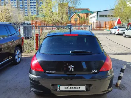 Peugeot 308 2009 года за 3 200 000 тг. в Астана – фото 2