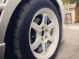 Пара боевых RAYS TE-37 R15x8.0JJ, PSD5x100, ET + 45 с шинами Hankook за 220 000 тг. в Костанай – фото 3