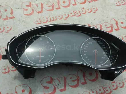 Щиток приборов панель Audi A6 C7 Allroad A7 A8 D3 оригинал, привозной за 40 000 тг. в Алматы