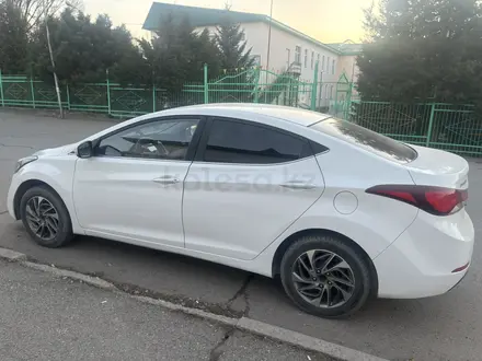 Hyundai Elantra 2014 года за 5 200 000 тг. в Шамалган – фото 6