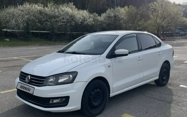 Volkswagen Polo 2015 года за 3 700 000 тг. в Алматы