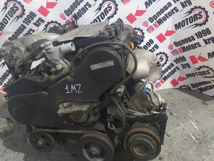 Двигатель Toyota 1MZ 1MZ-FE Four Quad cam 3.0 без VVTi АКПП за 550 000 тг. в Караганда – фото 2