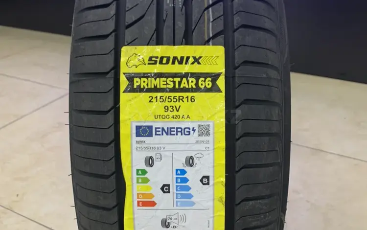 215/55R16 Sonix PRIMESTAR 66 за 21 500 тг. в Алматы