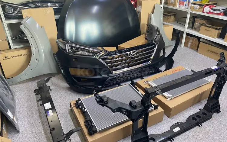 Бампер передний на Hyundai Tucson 2018-2021 за 120 000 тг. в Уральск