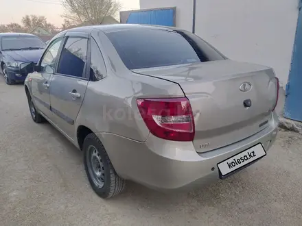 ВАЗ (Lada) Granta 2190 2013 года за 2 250 000 тг. в Актобе – фото 4