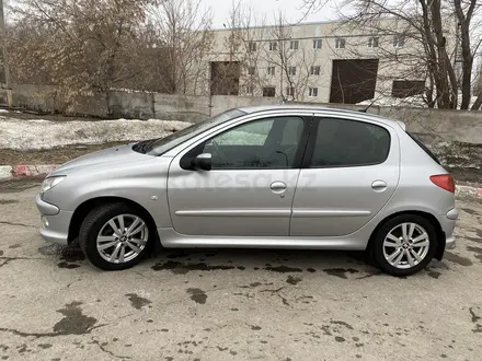 Peugeot 206 2007 года за 2 650 000 тг. в Костанай – фото 4