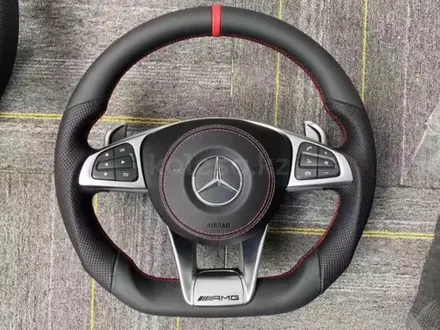 Анатомический руль AMG карбон за 270 000 тг. в Алматы – фото 3