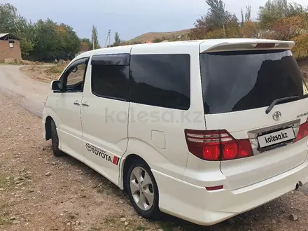 Toyota Alphard 2005 года за 6 750 000 тг. в Казыгурт – фото 3