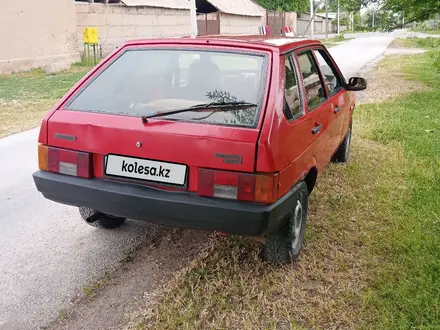 ВАЗ (Lada) 2109 1988 года за 750 000 тг. в Шымкент – фото 4