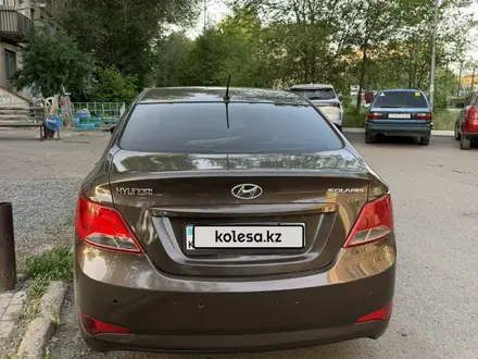 Hyundai Solaris 2015 года за 5 000 000 тг. в Караганда – фото 3