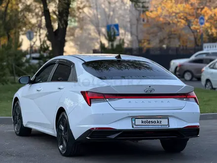 Hyundai Elantra 2021 года за 9 200 000 тг. в Алматы – фото 10