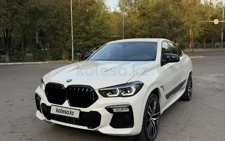 BMW X6 2021 года за 46 000 000 тг. в Алматы