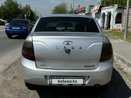 ВАЗ (Lada) Granta 2190 2012 года за 2 300 000 тг. в Шымкент – фото 5