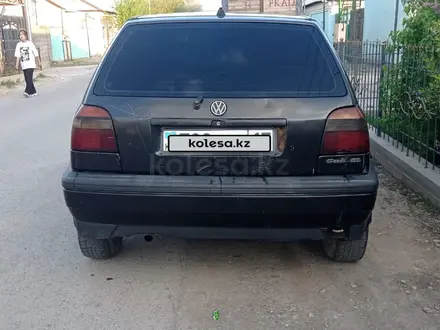 Volkswagen Golf 1994 года за 1 300 000 тг. в Туркестан – фото 3