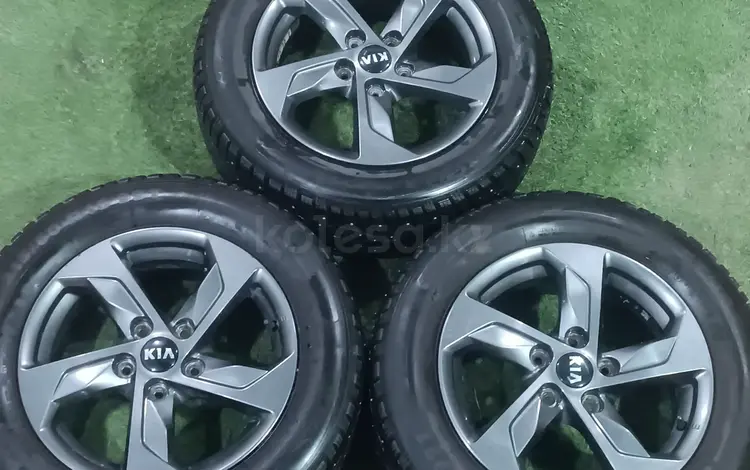 R-16 резина мен Киа хюндай тойота хонда ж т б.5*114, 3 за 120 000 тг. в Усть-Каменогорск