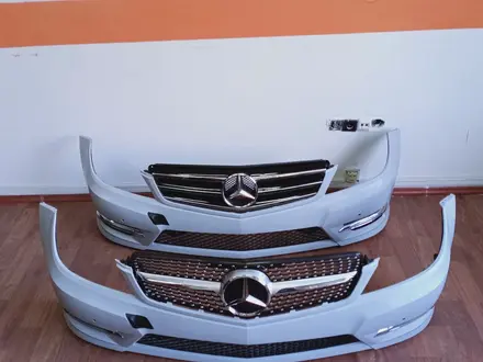Бампер передний Mercedes-Benz C CLASS 204 AMG за 240 000 тг. в Алматы – фото 2