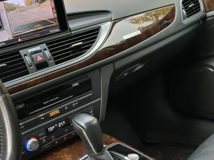 Audi A6 2016 года за 12 500 000 тг. в Алматы – фото 11