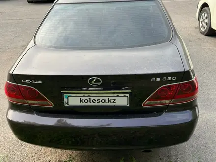 Lexus ES 330 2005 года за 6 300 000 тг. в Алматы – фото 5