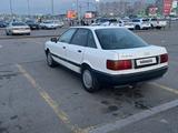 Audi 80 1990 года за 950 000 тг. в Алматы – фото 2