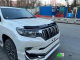 Дефлектор капота мухобойка для Toyota Prado 150 2017-2024 за 28 000 тг. в Астана – фото 5