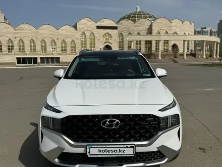 Hyundai Santa Fe 2021 года за 18 600 000 тг. в Уральск – фото 4